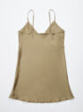 Silk Camisole MUSHROOM bk