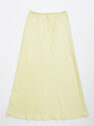 Silk Long Skirt BUTTER