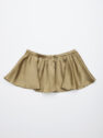 Silk Peplum Belt MUSHROOm
