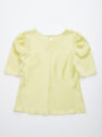 Silk T Shirt BUTTER bk