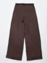 Silk Trouser CHOCOLATE bk